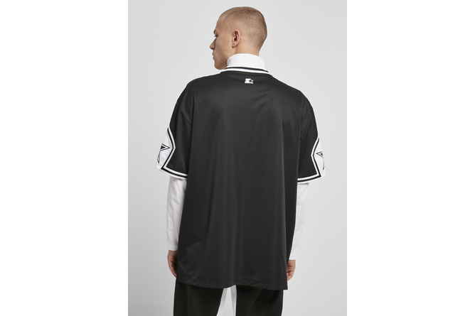 T-shirt de sport Star Sleeve Starter noir