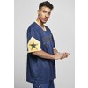 T-shirt de sport Star Sleeve Starter bleu foncé