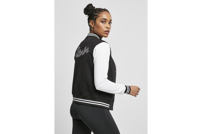 Sweat College Jacket Ladies Starter black/white