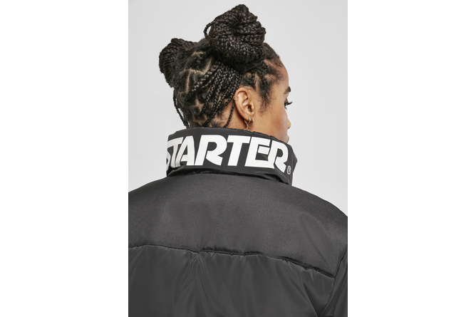 Puffer Jacket Ladies Logo Starter black