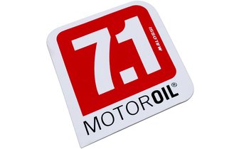 Sticker Malossi Motor Oil 7.1 (86x84mm)