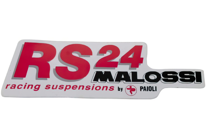 Aufkleber Malossi RS24 (140mm)
