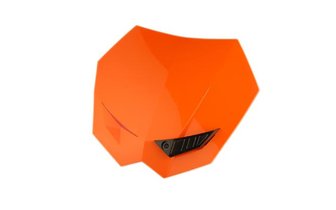 Headlight Mask Motocross w/o light Orange