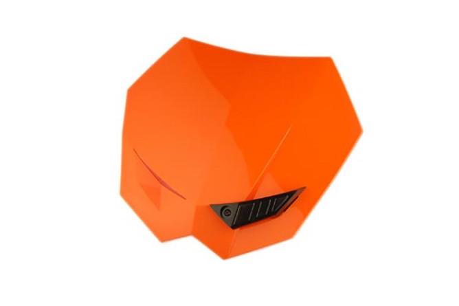 Headlight Mask Motocross w/o light Orange