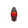 License Plate Holder with tail light tinted 6 LEDs 50cc Supermoto