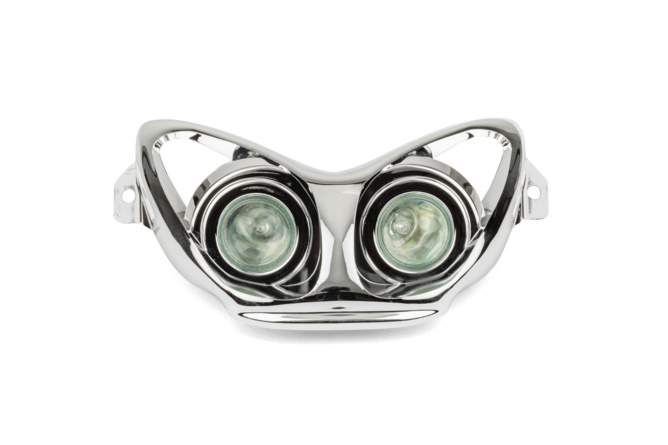 Twin Headlight Mask Evolution Yamaha Aerox / Nitro chrome