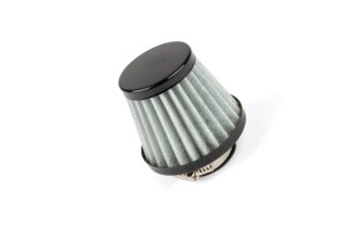 Air Filter KN small D.28/35mm black / silver