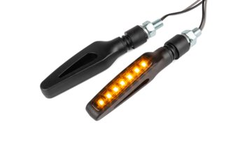 Blinker LED sequentiell Contest schwarz / getönt mit CE Prüfzeichen