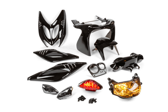 Kit carena e luci full black Yamaha Aerox fino 2013