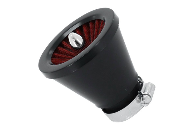 Air Filter straight Turbine red / black D.28 / 35mm