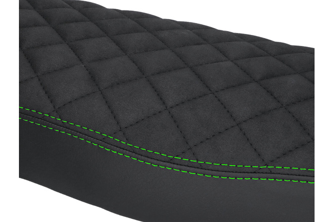 Seat Cover Schmitt black / green Simson