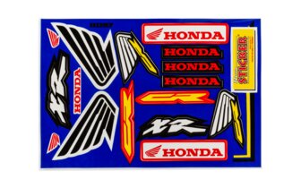 Planche autocollants Sponsor Honda Wings 33x22cm