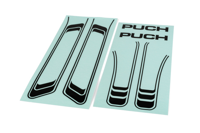 Sticker Puch Maxi (x6) PVC black