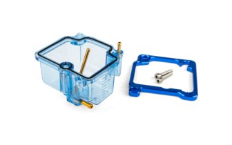 Cubeta Carburador PWK 19 - 28mm STR8 Azul Transparente