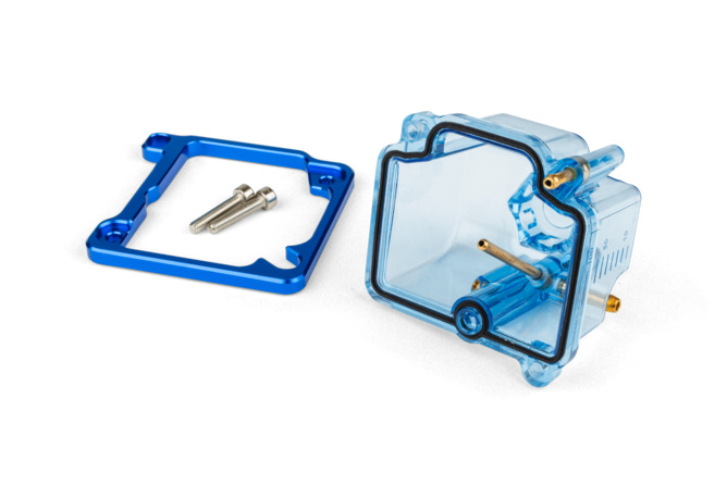 Cubeta Transparente de Carburador PWK 19 - 28mm Azul