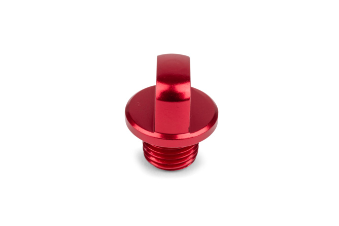 Oil Cap STR8 New Style Yamaha BW's / Aerox anodized red