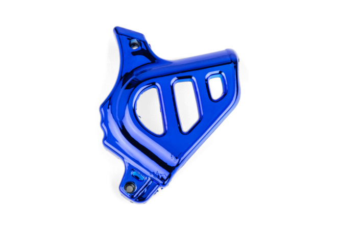 Front Sprocket Cover / Chain Guard STR8 Minarelli AM6 blue