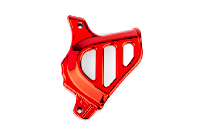 Front Sprocket Cover / Chain Guard STR8 Minarelli AM6 red