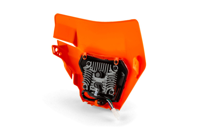 Faro / Mascherina faro LED tipo KTM EXC Arancione