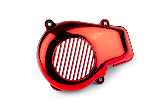 Cooling Fan Cover Yamaha BW's before 2004 anodized red