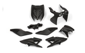 Kit carena Yamaha Aerox fino 2013 New Design nero 