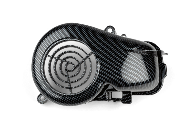 Cooling Fan Cover STR8 Minarelli horizontal AC carbon look