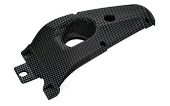 Soziusabdeckung Yamaha Aerox / MBK Nitro carbon look