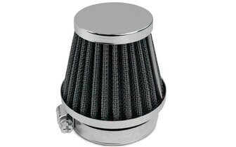Air Filter KN type straight 54mm chrome