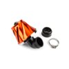 Filtro Aria STR8 Helix, arancione anodizzato (38/25mm)