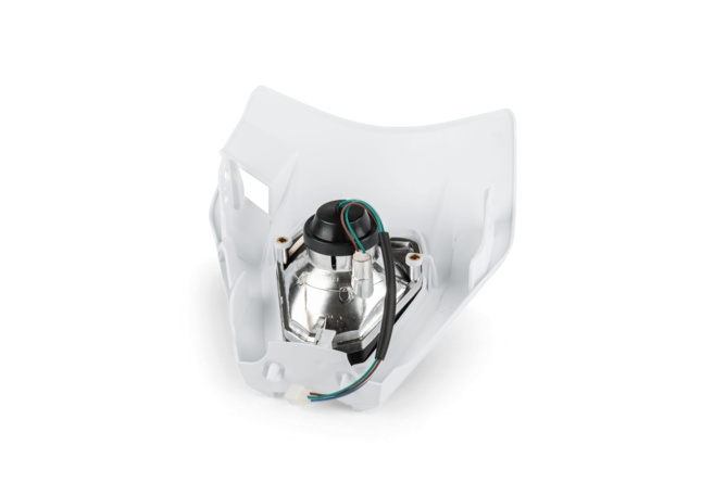 Lichtmaske KTM EXC weiß / getöntes Glas