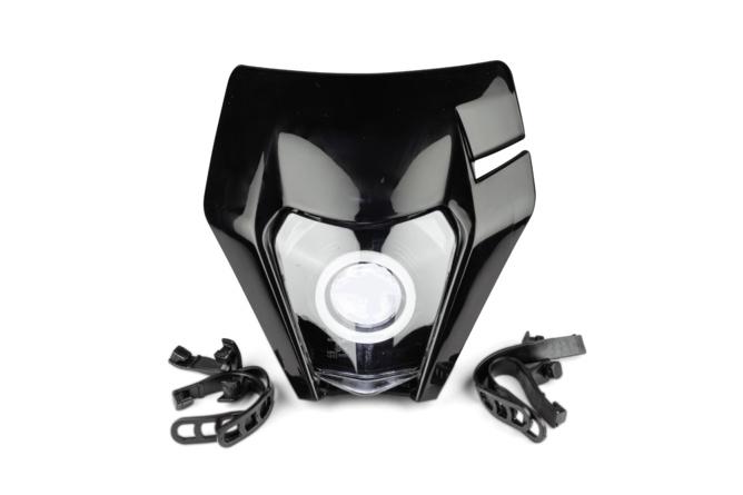 Headlight Angel Eye with RGB ring KTM EXC black