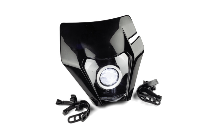 Headlight Angel Eye with RGB ring KTM EXC black