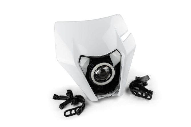 Headlight Angel Eye with RGB ring KTM EXC white