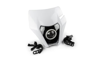 Headlight Angel Eye with RGB ring KTM EXC white