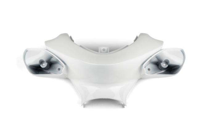 Handlebar Cover Yamaha Aerox white