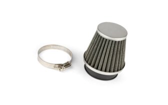 Air Filter KN type straight 54mm chrome