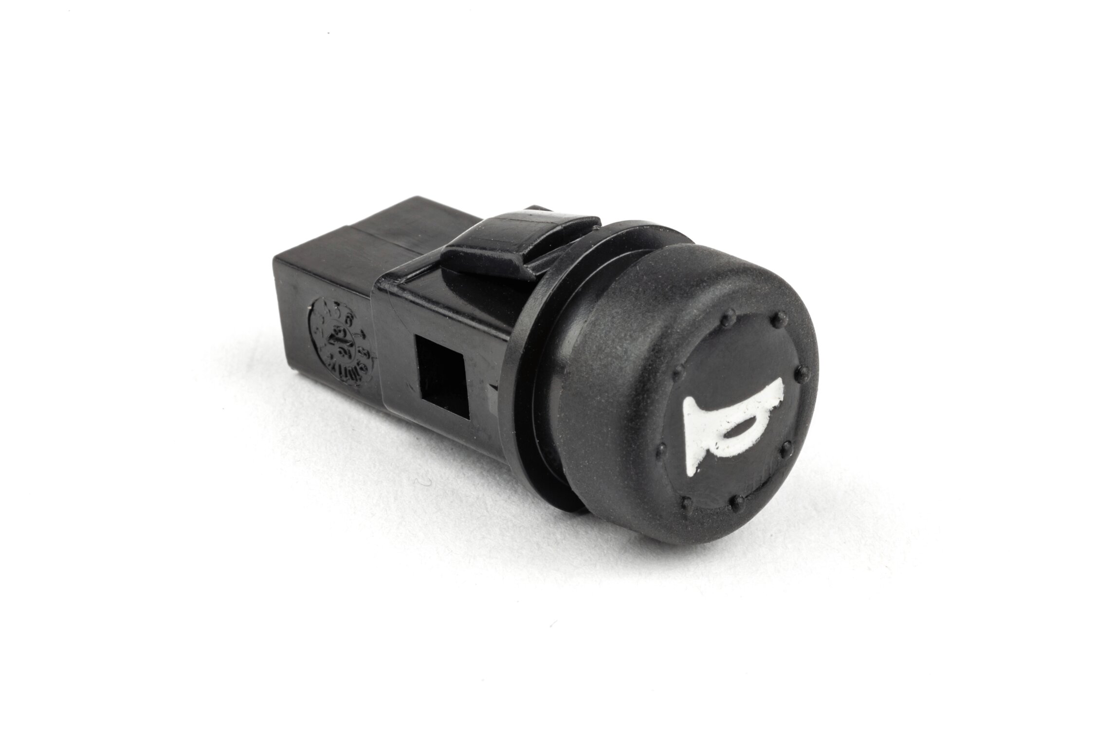Interrupteur Klaxon Pour Lambretta SX GP - Alliage Poli, Boutons Blancs