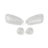 Indicator Lens Set (4) with taillight Yamaha Aerox 99 - 2013 white