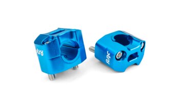 Handlebar Clamps 22 - 28mm blue