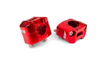 Handlebar Clamps 22 - 28mm red