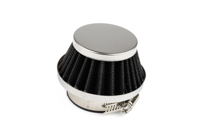 Luftfilter Typ KN Powerfilter Shorty 44 - 54mm Chrom