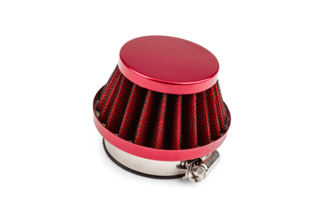 Filtro aria tipo KN Powerfilter Shorty 44 - 54 mm rosso