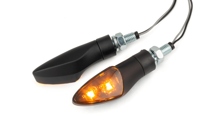 LED Blinker Schwarz / Getönt