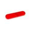 Riflettore rosso autoadesivo 95x25mm