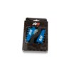 Cale pied pilote STR8 Derbi CNC Bleu (la paire)