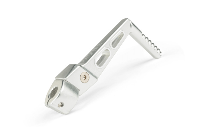 Kickstarter STR8 Lighty Derbi silber