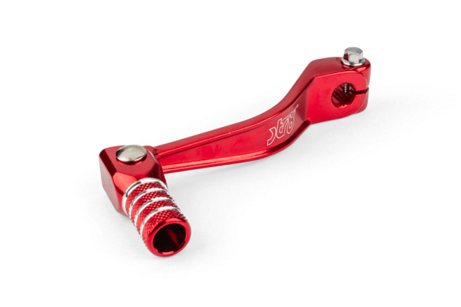 Schalthebel STR8 Derbi Alu rot