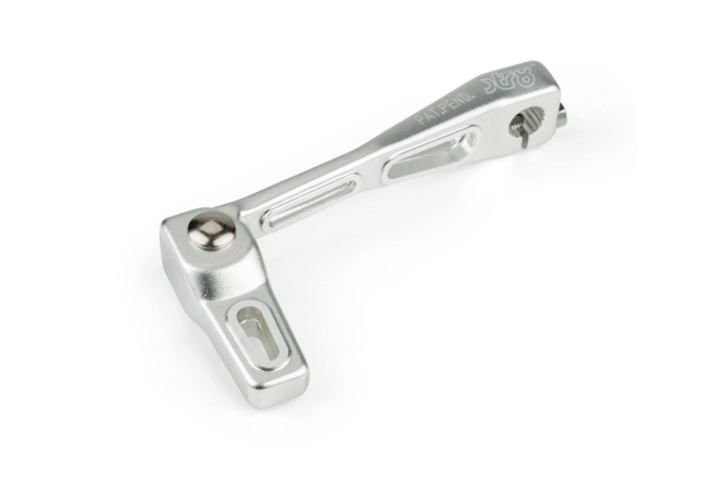 Schalthebel STR8 Lighty Derbi silber