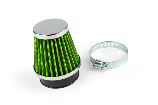 Luftfilter Typ KN droit d.50mm chrome