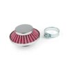 Luftfilter Typ KN UFO d.28 - 35mm droit chrome